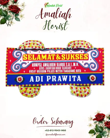 Papan Bunga Ucapan Selamat Sumurup